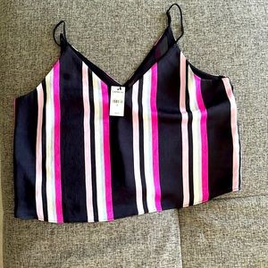 Express top silky fabric